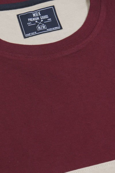 Colorblock Crewneck Long Sleeve