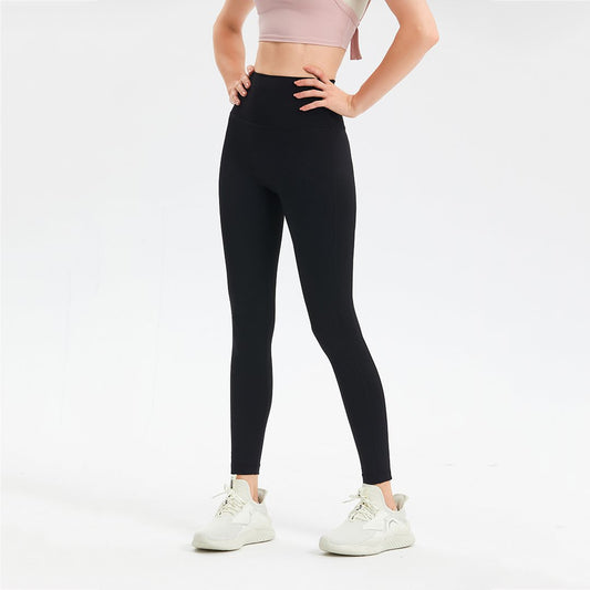 High Rise Seamless Compression Shaping Classic Leggings Black
